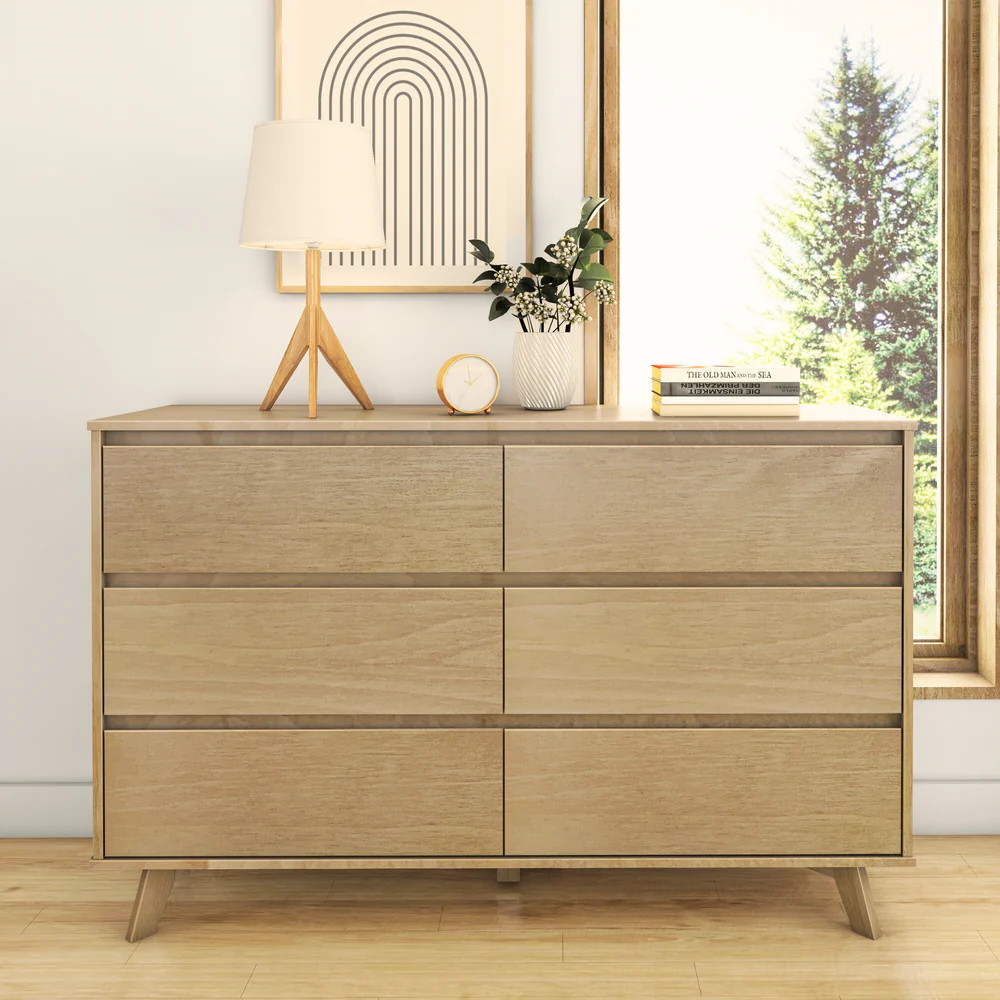 Scandinavian 6-Drawer Dresser | max & lily