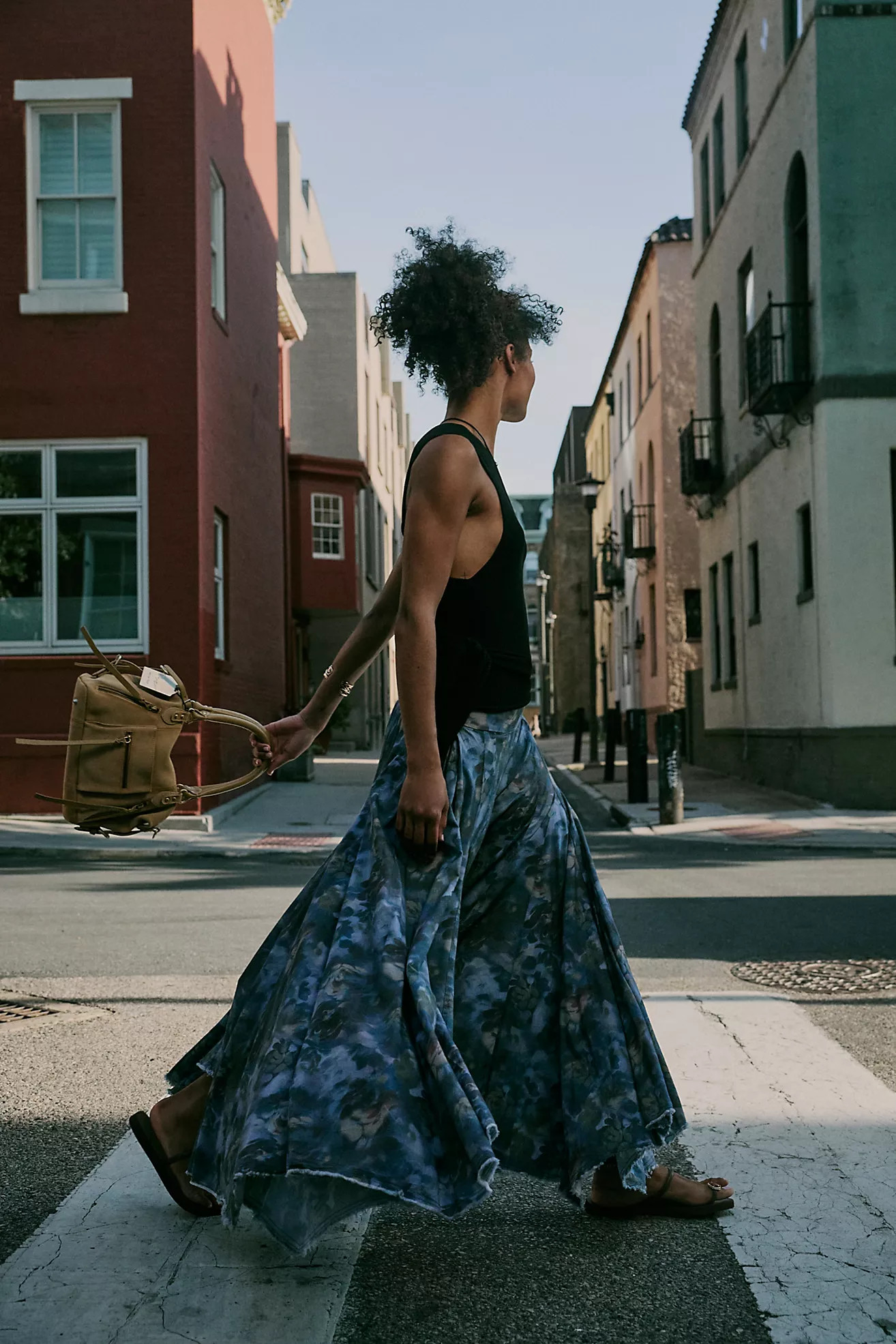 Fallen Star Printed Wide-Leg Pants | Free People (Global - UK&FR Excluded)