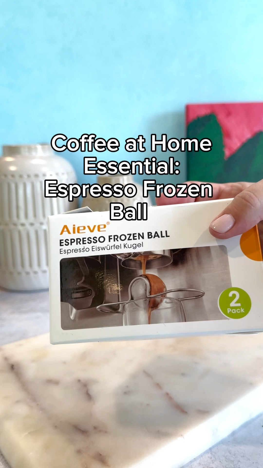 Coffee at home essential: Espresso Frozen Ball. 

The best way to cool your coffee and not give it an odd flavor or water it down  

#LTKHome #LTKVideo #LTKU