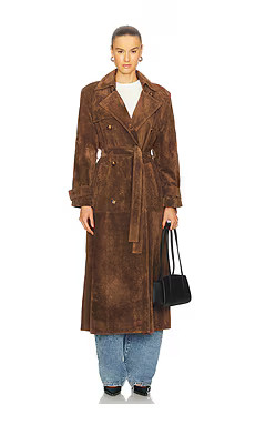 Corrin Suede Coat
                    
                    Ducie | Revolve Clothing (Global)