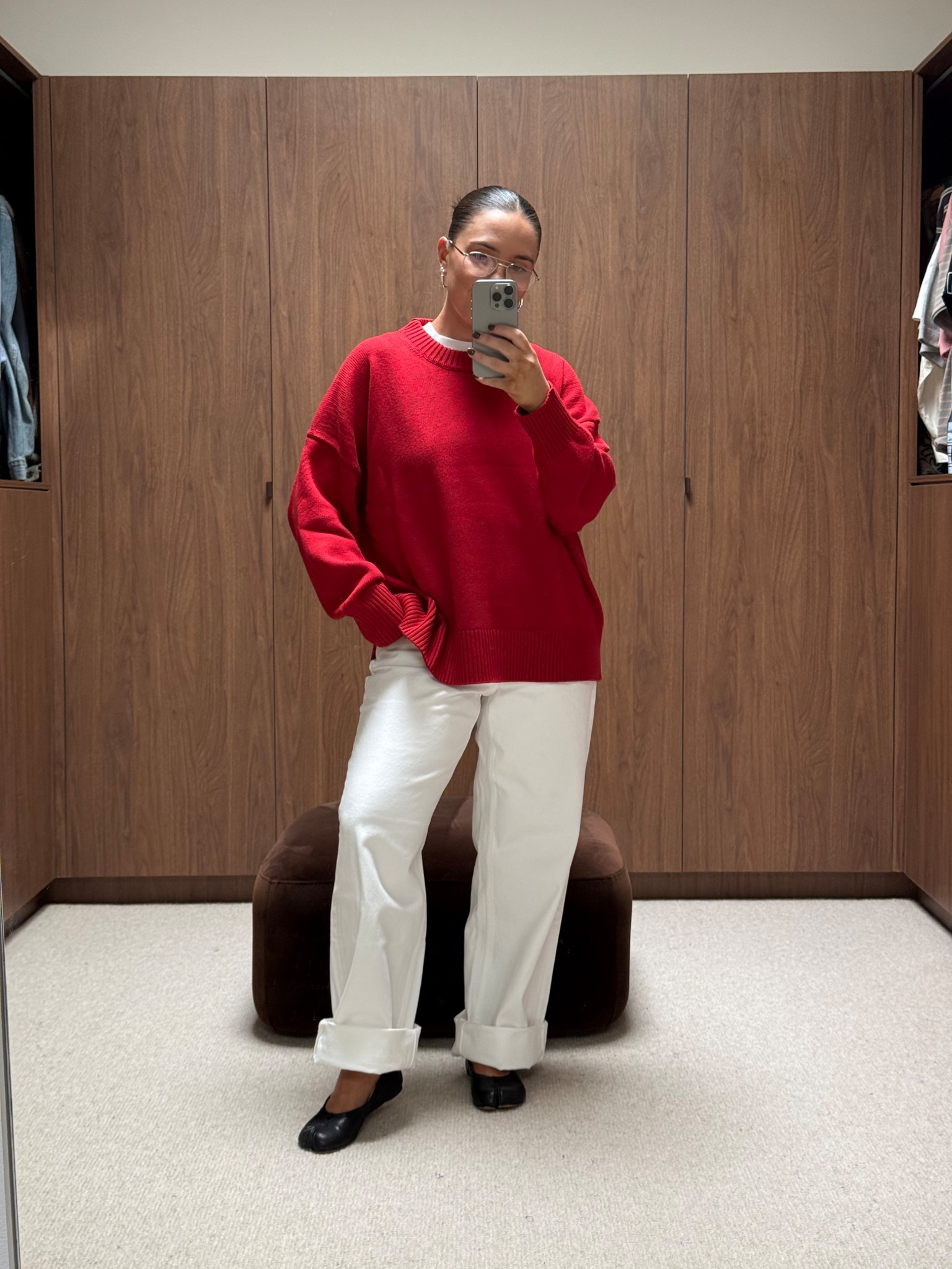 Wearing size medium jumper and 31 jeans x 

#LTKspring #LTKjeans #LTKaustralia