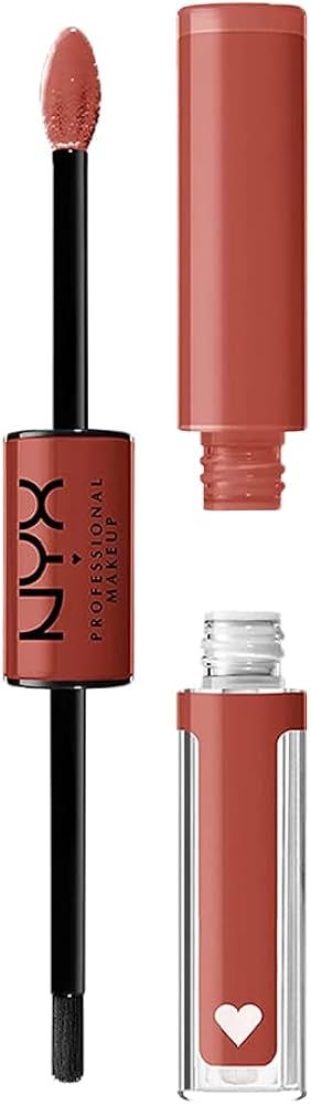 NYX PROFESSIONAL MAKEUP Shine Loud, Long-Lasting Liquid Lipstick with Clear Lip Gloss - Life Goal... | Amazon (US)