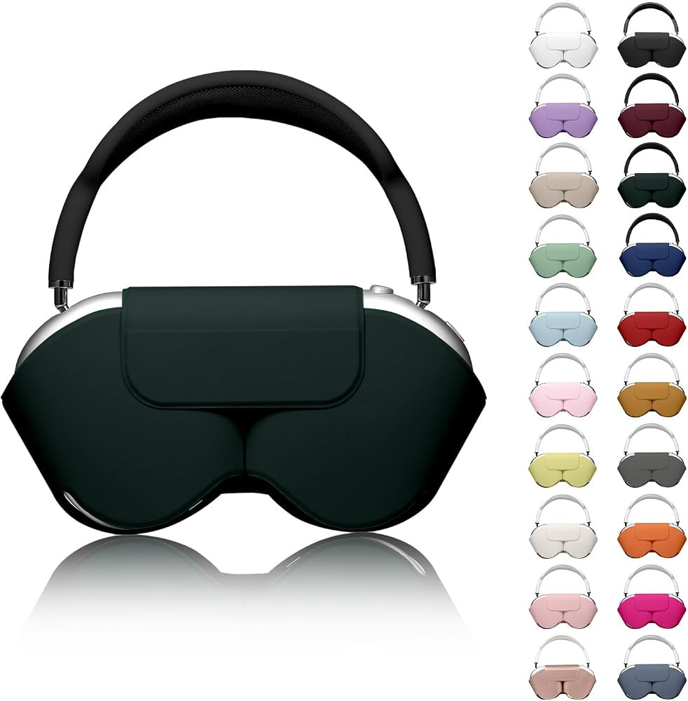 for Apple Airpods Max Case,Smart Case Cover Accessories with Sleep Mode Made by PU Leather Origin... | Amazon (US)