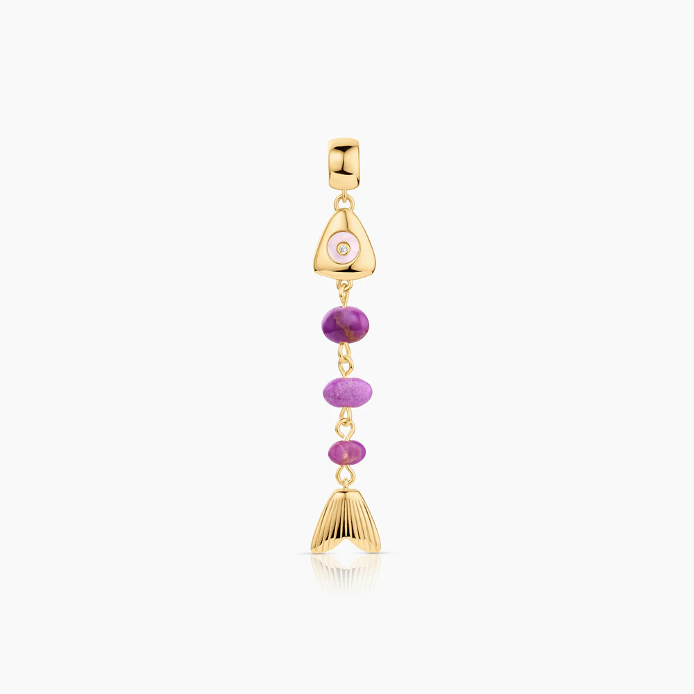 La Pez Purple Mica Fish Bail | Thatch
