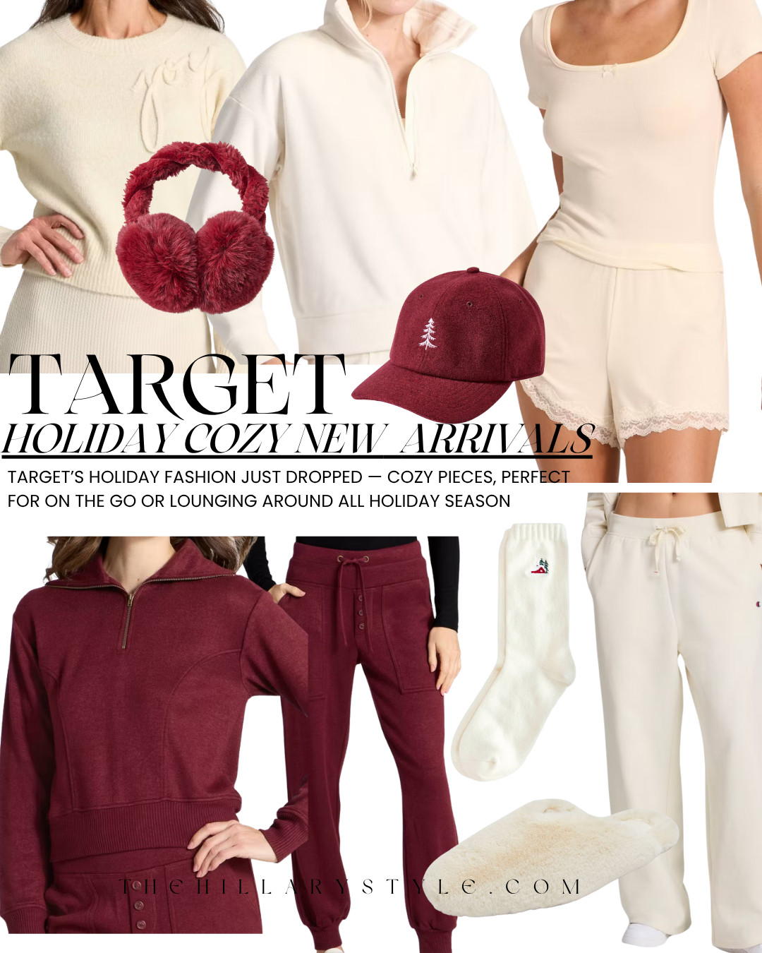 Cozy never looked so cute | Target’s holiday drop is full of soft layers, perfect for lounging, gifting, or running festive errands in style 

 #LTKHoliday #LTKSeasonal #LTKOver40