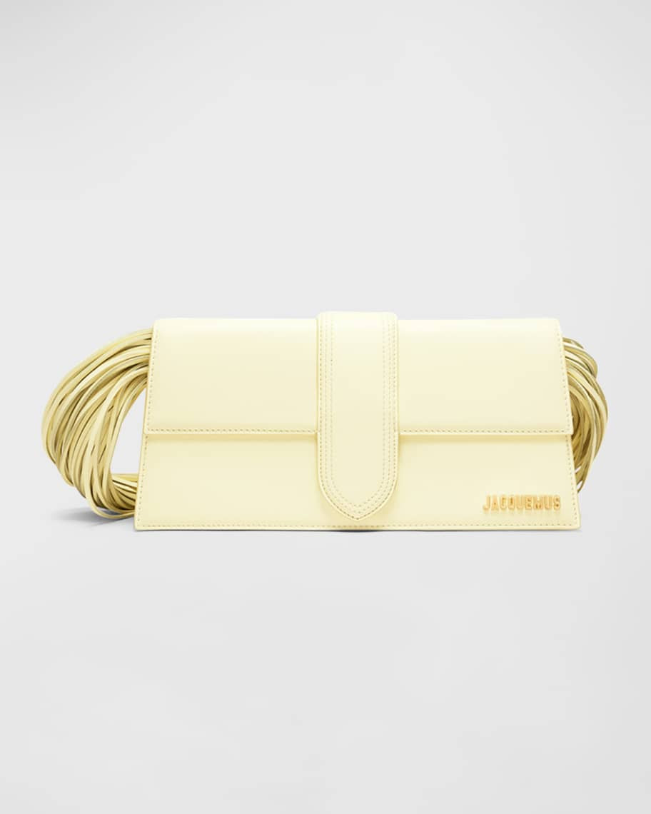 Jacquemus Le Bambino Long Leather Shoulder Bag | Neiman Marcus