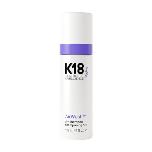 K18 AirWash™ Dry Shampoo, Non-Aerosol, Balances Scalp & Controls Excess Oil Production, 4 Fl Oz | Amazon (US)