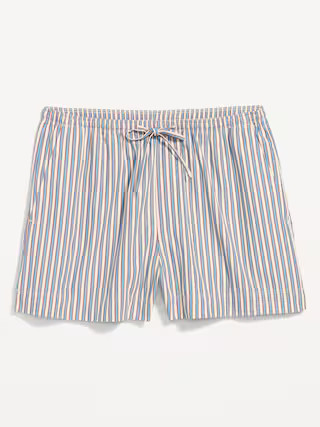 High-Waisted Poplin Pull-On Shorts -- 3.5-inch inseam | Old Navy (US)