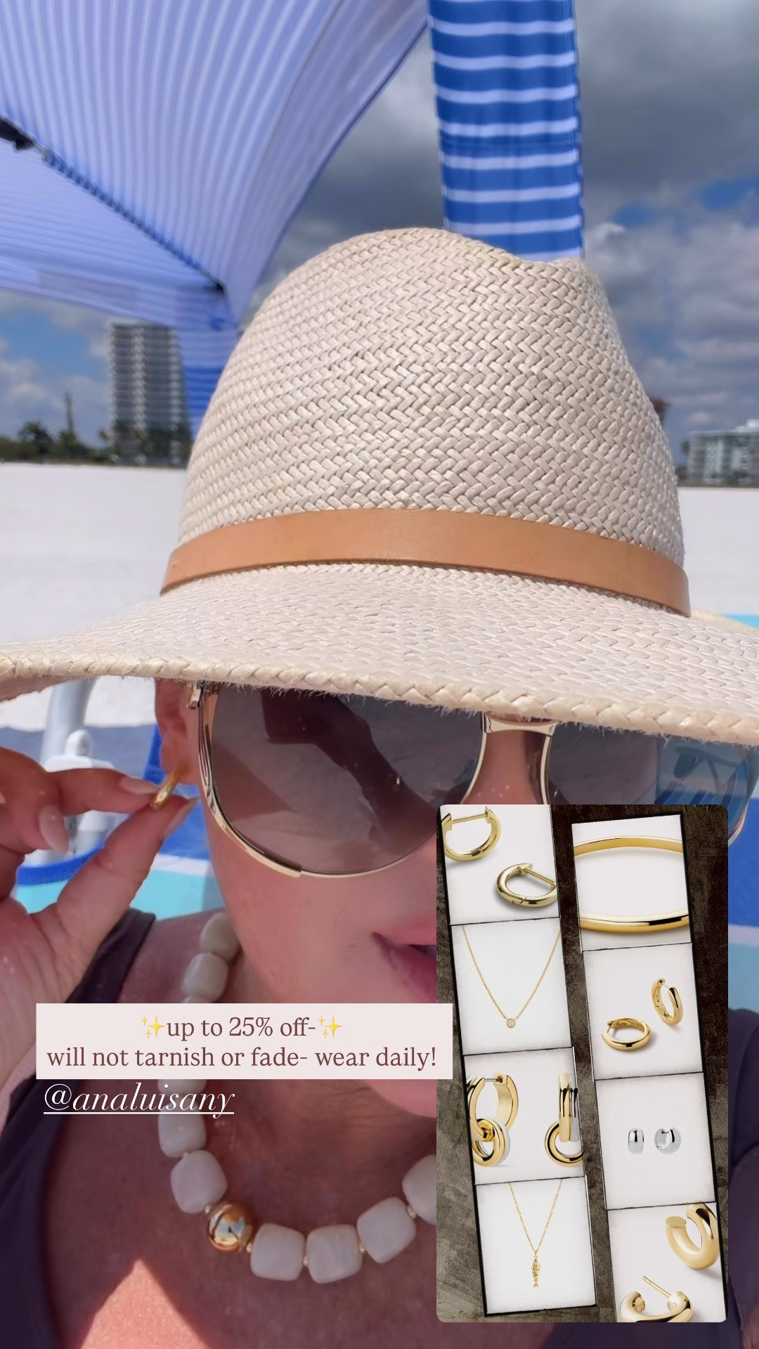 Up to 25% off @analuisa - one of our go to jewelry brands! Will not fade or tarnish! Amazing gifts/ I wear something everyday from them & leave it on in the water! A teen favorite too! ✨✨✨


Jewelry. Sale. Hoops. Spring sale. 

#LTKSaleAlert #LTKBeauty #LTKgrwm