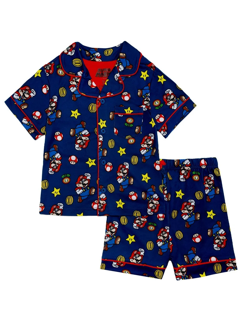 Character Toddler Boy Super Soft Pajama Coat Set, 2-Piece, Sizes 2T-5T | Walmart (US)