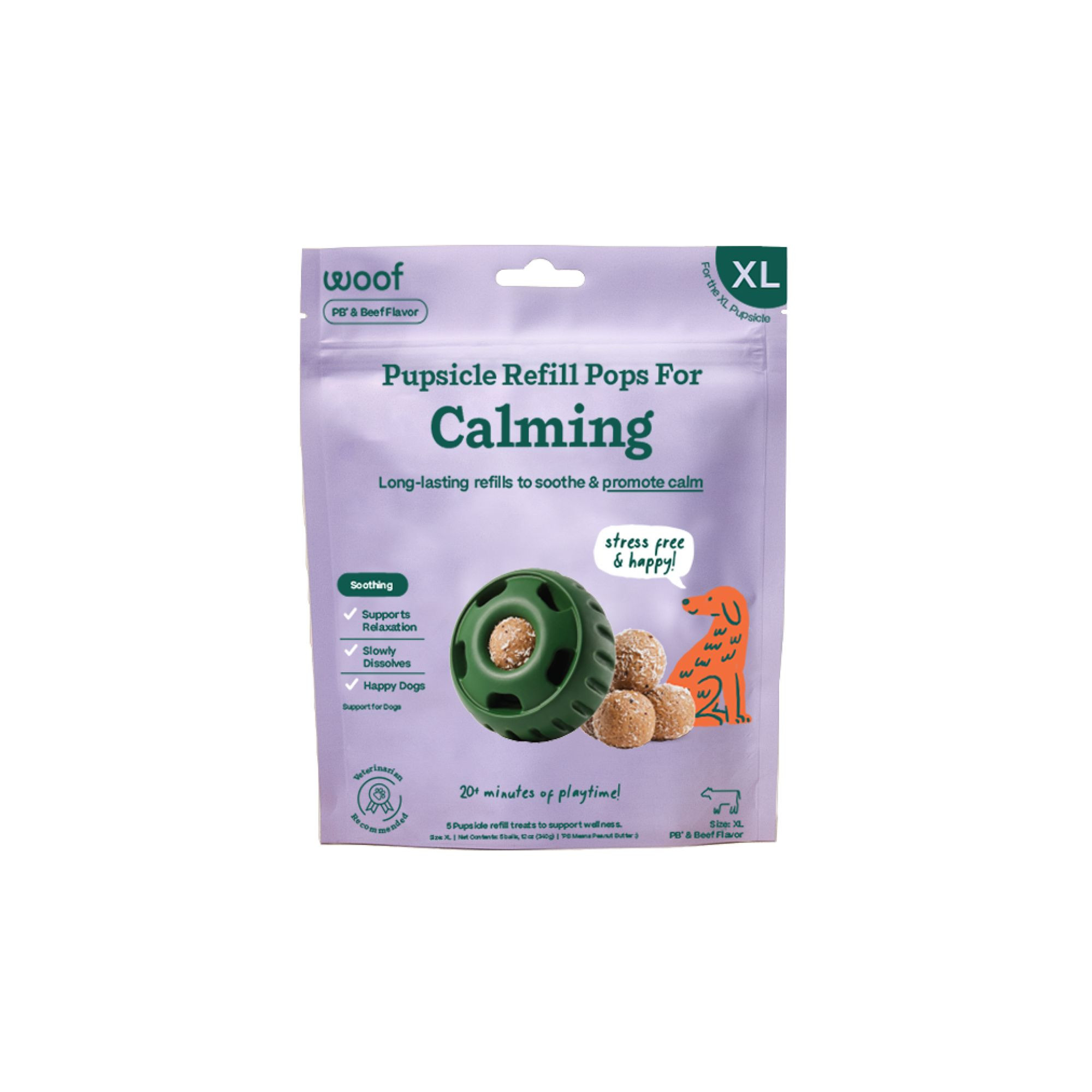WOOF Calming Pupsicle Pops Refill for Dogs | PetSmart