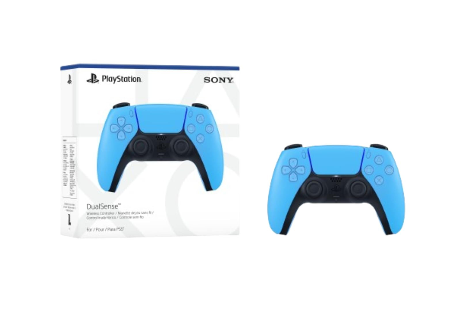 PlayStation DualSense® Wireless Controller - Starlight Blue | Amazon (US)