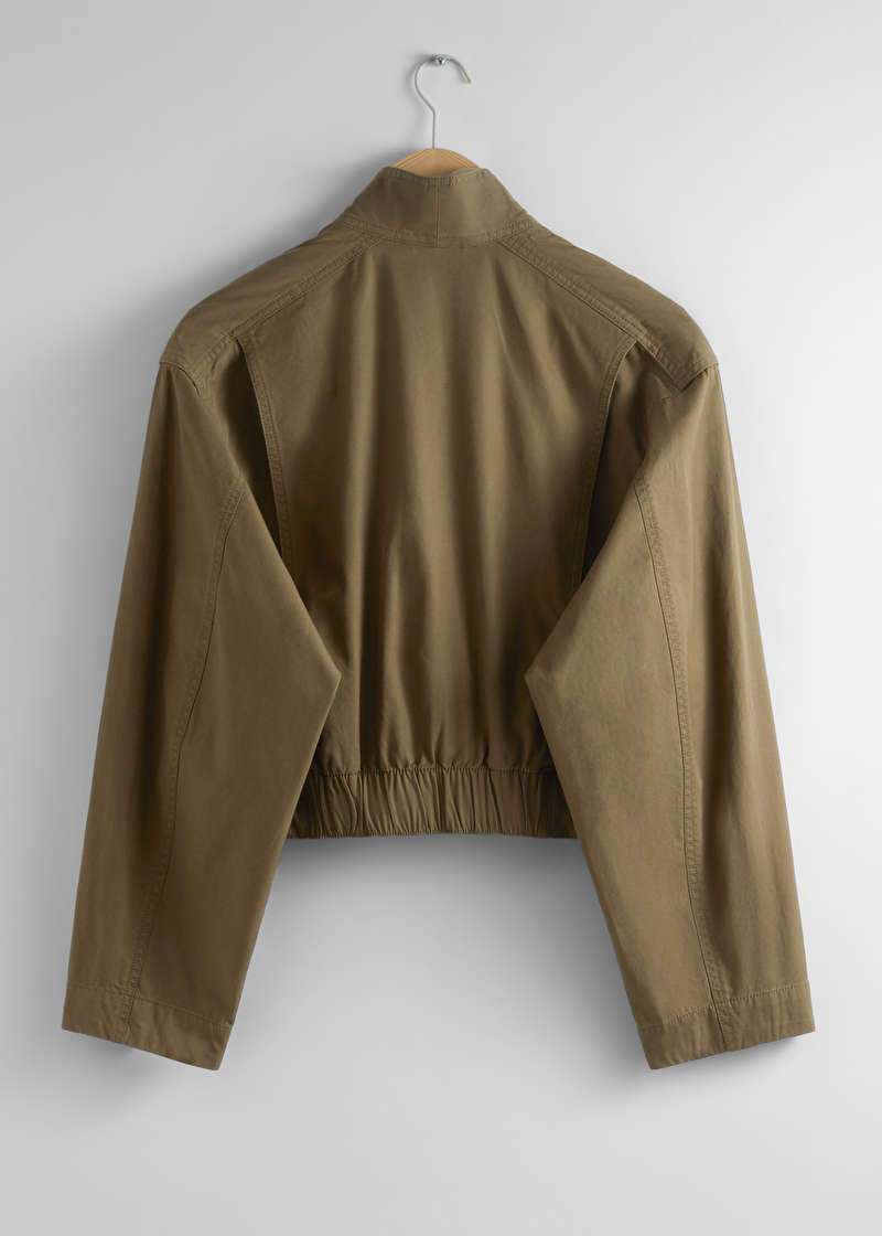 Shawl-Collar Jacket - Khaki - & Other Stories GB | & Other Stories (EU + UK)