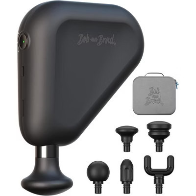 Bob and Brad Air 2 Mini Massage Gun Portable Deep Tissue Percussion Muscle Massage Gun, Black | Target