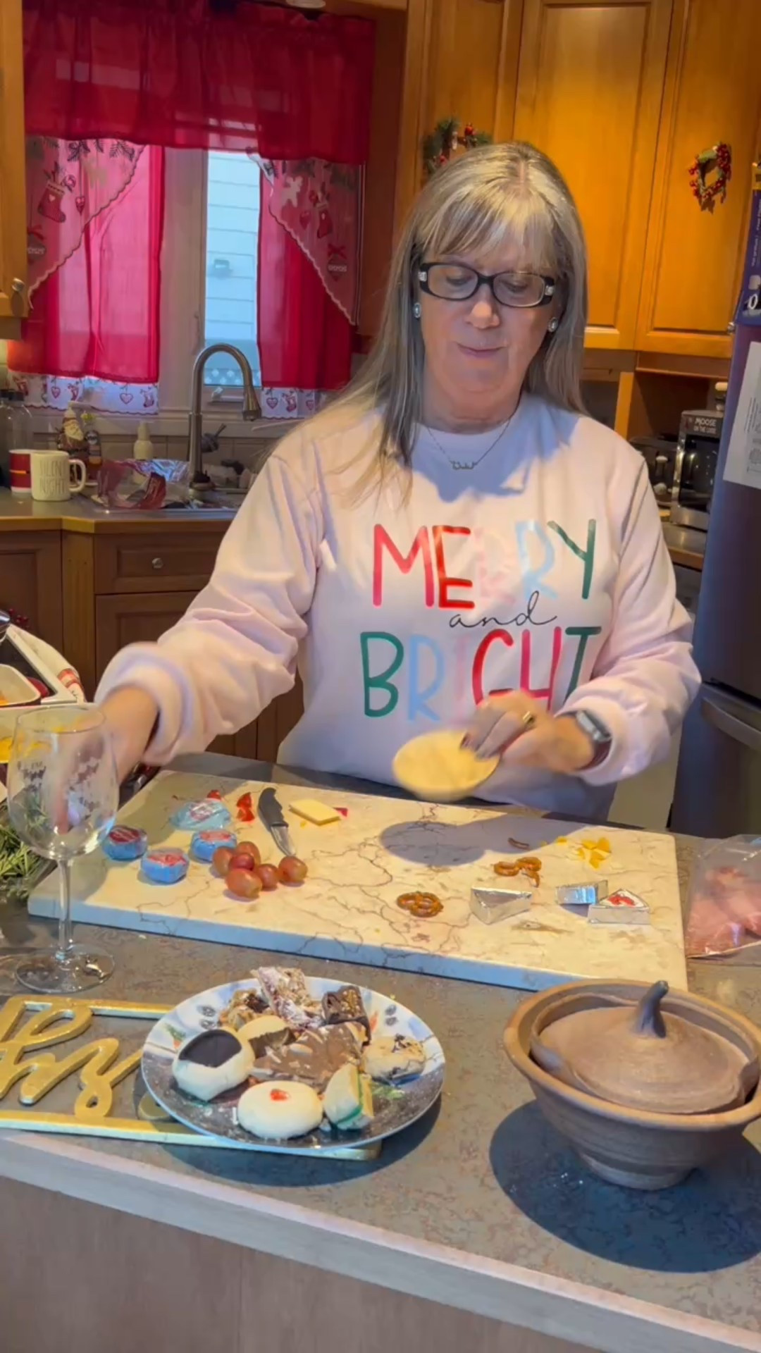 Holiday Entertaining Elevated with Wine Glass Charcuterie 

#LTKfoodie #LTKHoliday #LTKHome