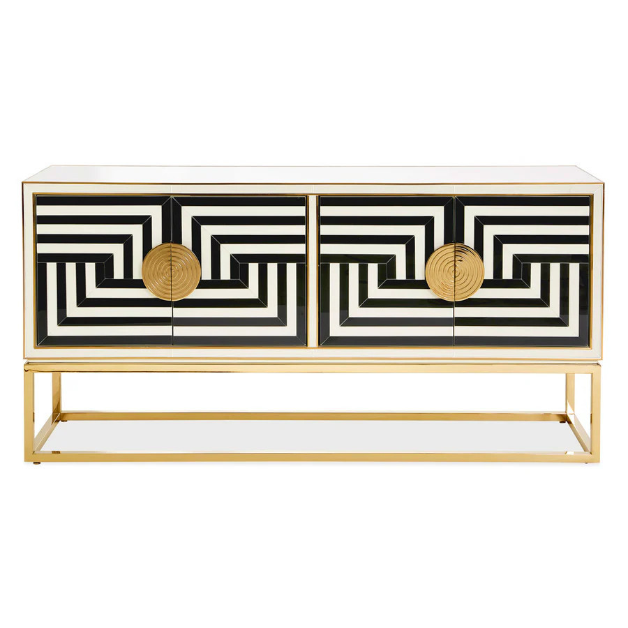 Op Art 64" Credenza | Jonathan Adler US