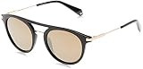 Polaroid Sunglasses Men's PLD2061/S Polarized Oval Sunglasses, Black, 50 mm | Amazon (US)