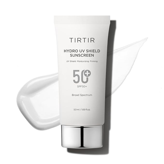 TIRTIR Hydro UV Shield Sunscreen | SPF 50+ UVA/UVB Protection, Lightweight, No White Cast, Non-gr... | Amazon (US)