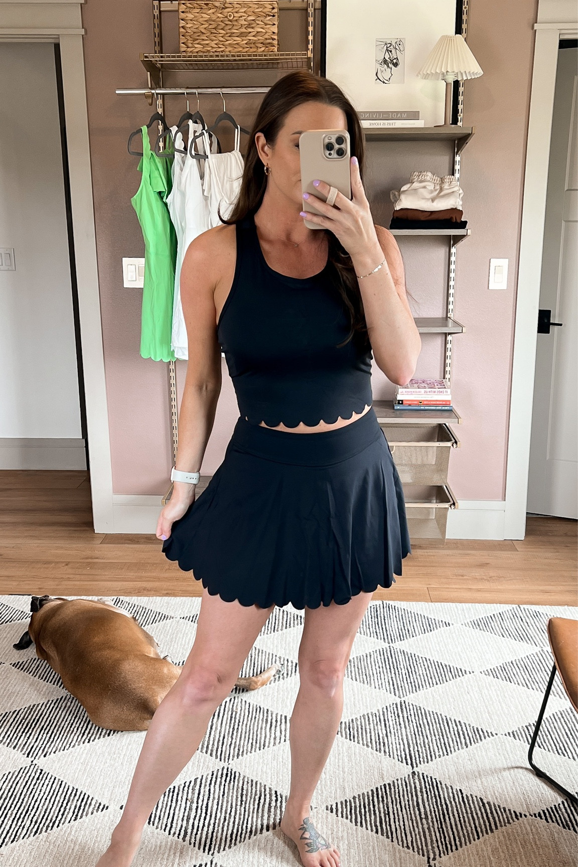 You had me at tennis skirt! 

#LTKbeauty #LTKfit #LTKhome