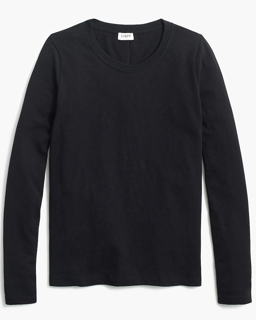 Long-sleeve crewneck girlfriend tee | J.Crew Factory