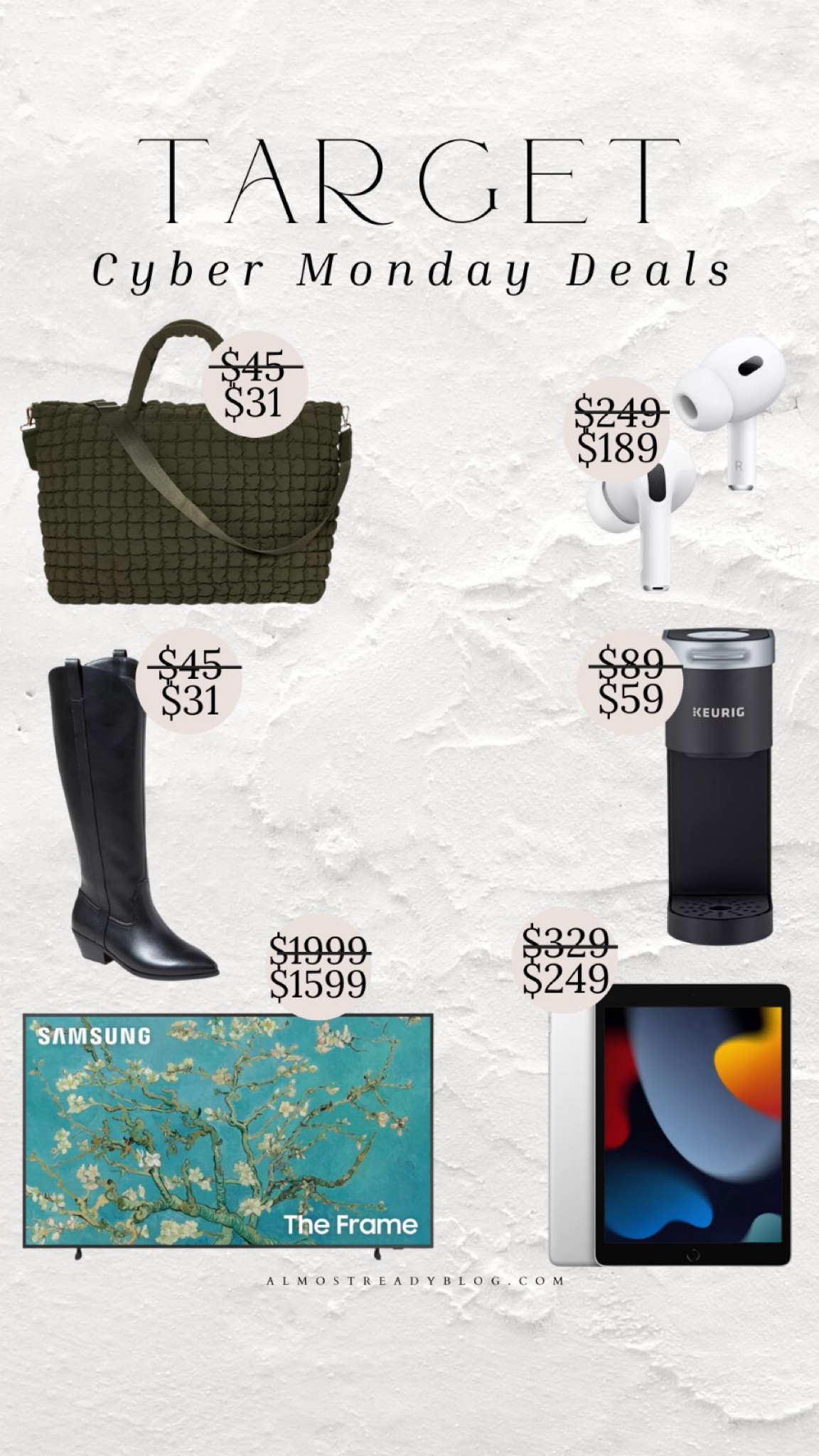 Target Cyber Monday Deals 

#LTKCyberWeek #LTKfindsunder100 #LTKsalealert