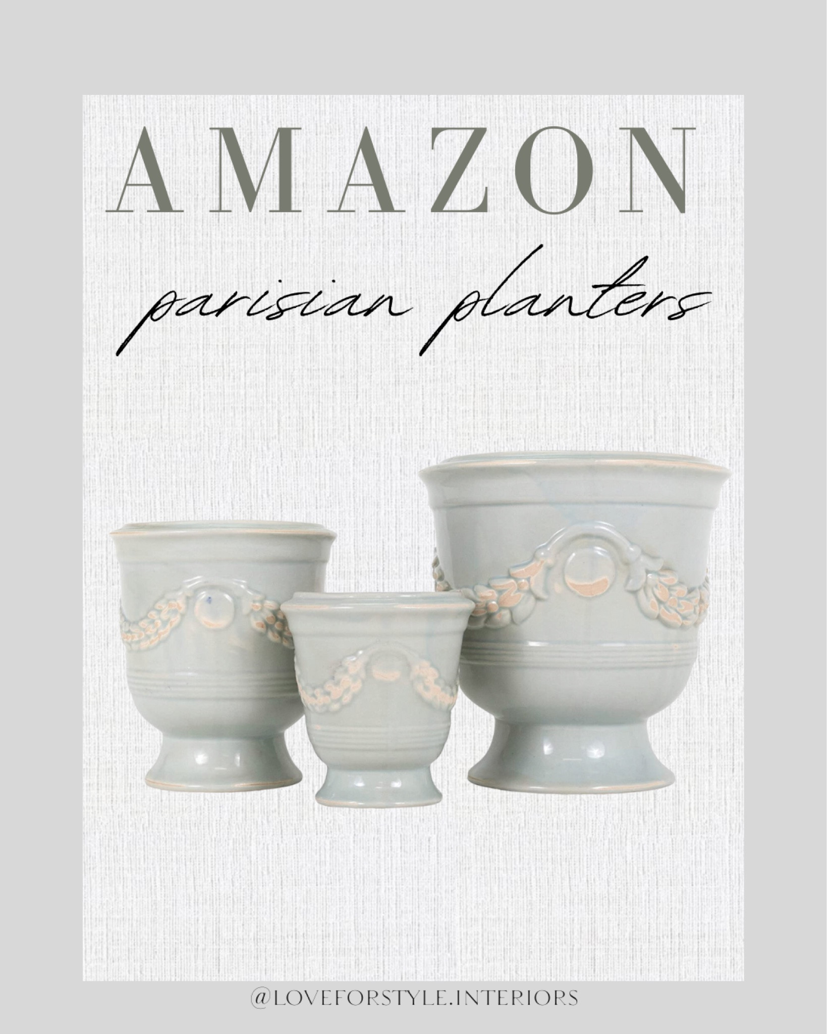 Amazon Parisian Planters #indoorplanters #homedecor #homefinds #amazonhome #homedecoronabudget #home
#parisian #classicdecor 

#LTKhome #LTKunder100 #LTKFind