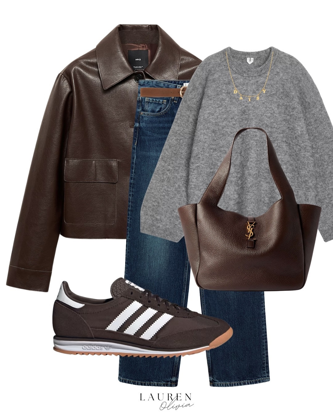 Brown leather jackets for day to night Valentine outfit inspo 🤎

Save and share with a friend📍

#brownoutfits #brownleatherjacket #springfashion #springtrends #springstyle #valentinesoutfit #valentinesoutfitideas

#LTKspring #LTKuk #LTKdatenight