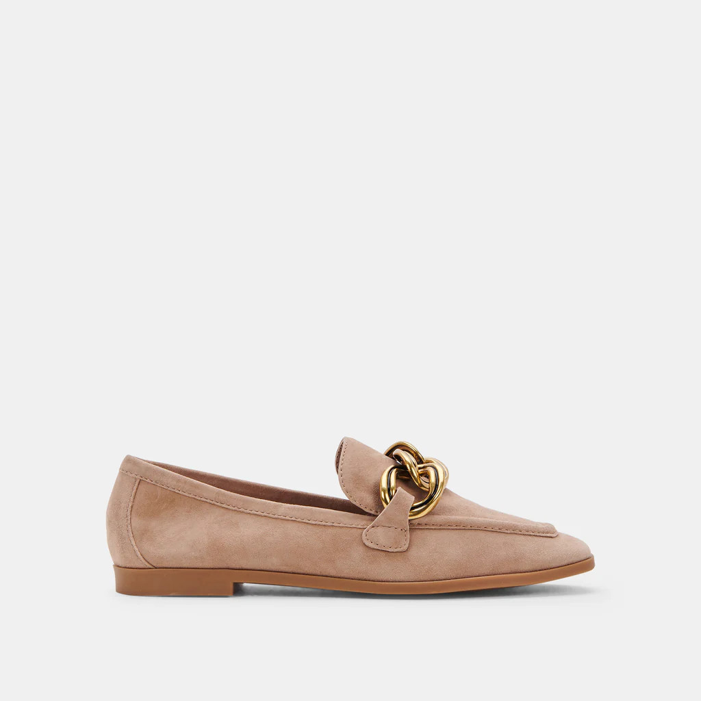 CRYS LOAFERS MUSHROOM SUEDE | DolceVita.com