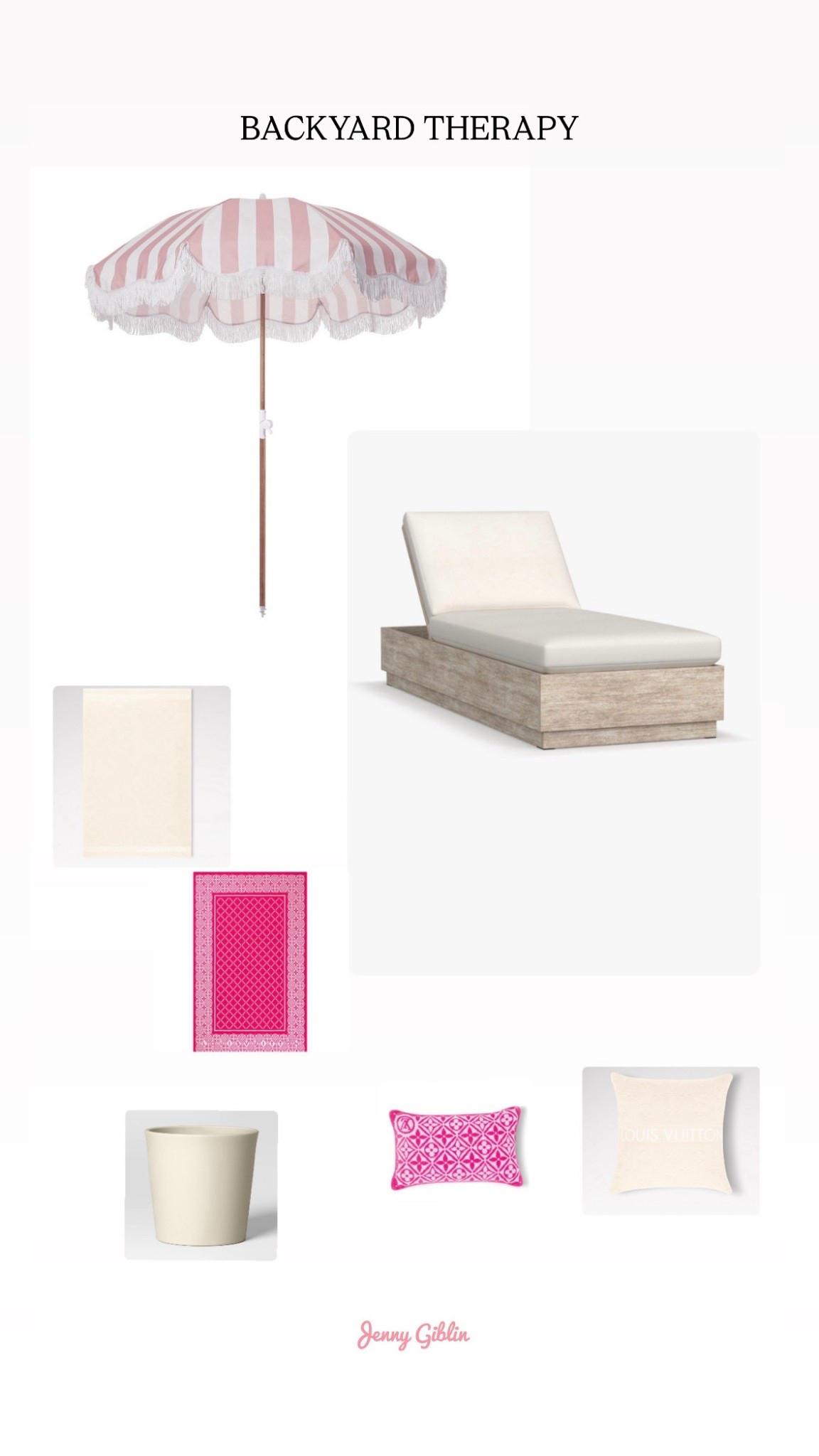 Backyard therapy: turn your backyard into an oasis..

I am obsessed with this Pottery Barn Outdoor Chaise Lounge chair…i wanted it for years & it finally went on sale! I also got a cute Patio umbrella & these pink and white towels to go with everything. P.S. you don’t have to spend alot: i found these aesthetic planters at target & they were all under $15! 


#patiofurniture #backyard #mytherapy #potterybarn #targetstyle #revolve #backyardtherapy #backyardmakeover #summer

#LTKSwim #LTKSeasonal #LTKHome