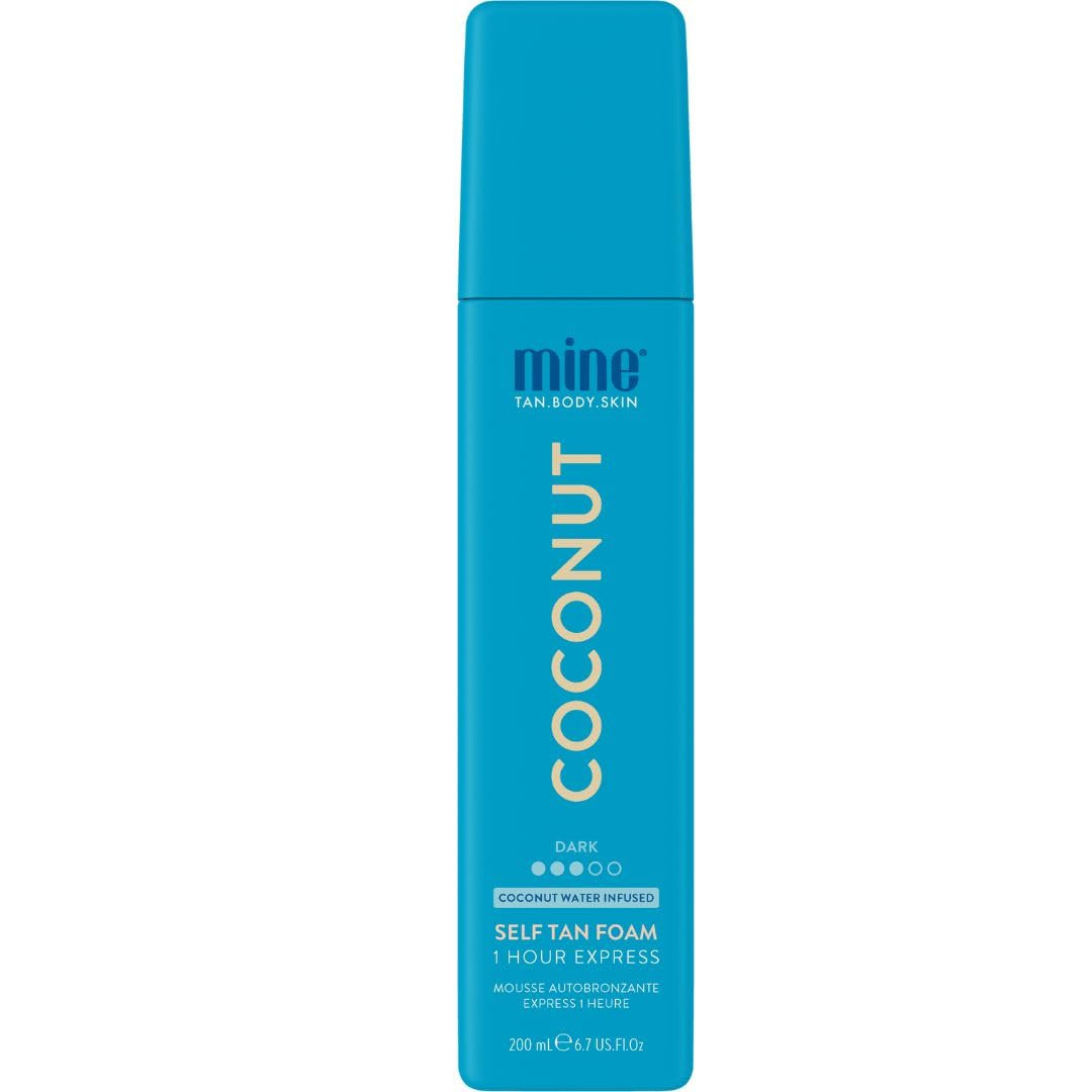 Minetan Self Tan Foam | Coconut - 1 Hour Express, Best Sunless Tanning Mousse for a Dark Bronze S... | Amazon (US)