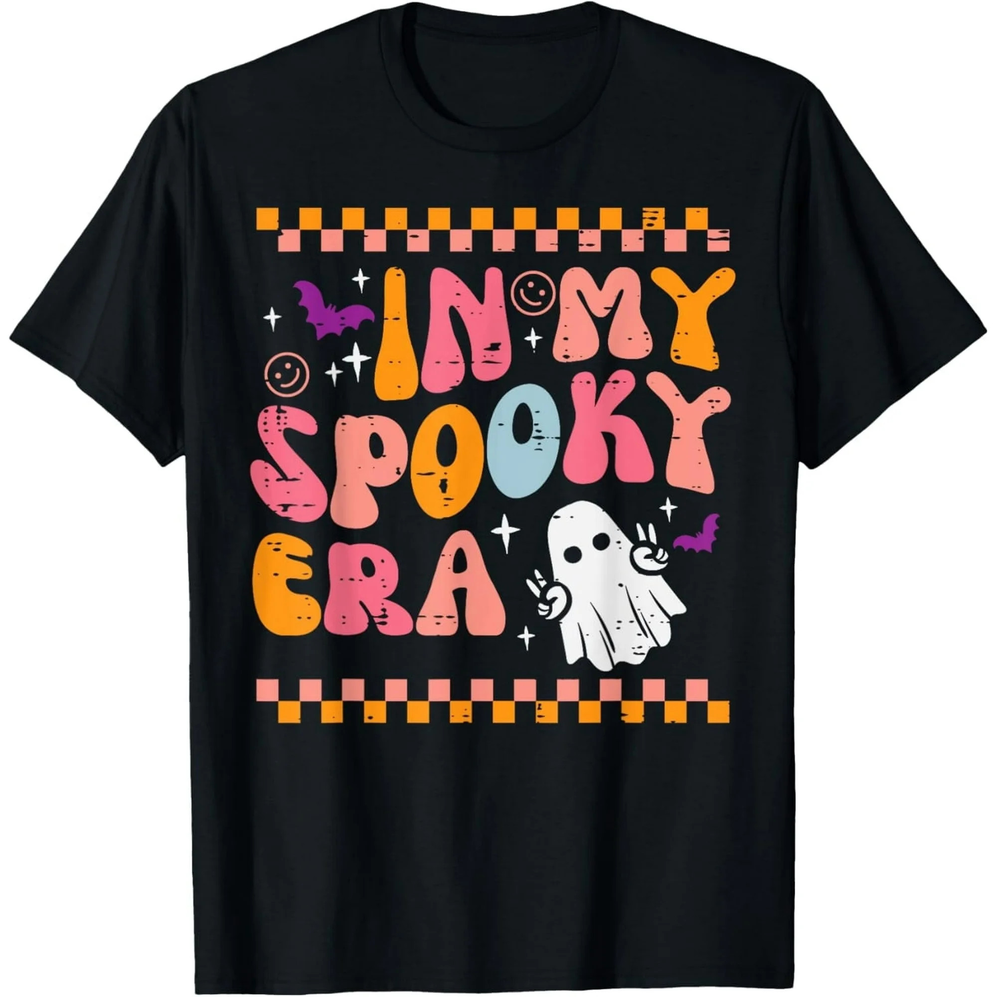 Halloween My Spooky Era Retro Costume Groovy Women T-Shirt | Walmart (US)
