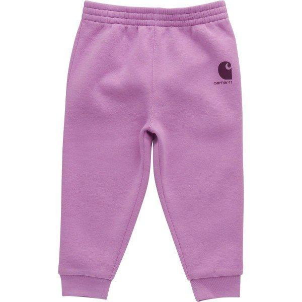 Girls' Carhartt Elastic Waistband Fleece Logo Joggers Baby 24 mo. Crocus Regular | Scheels Sports