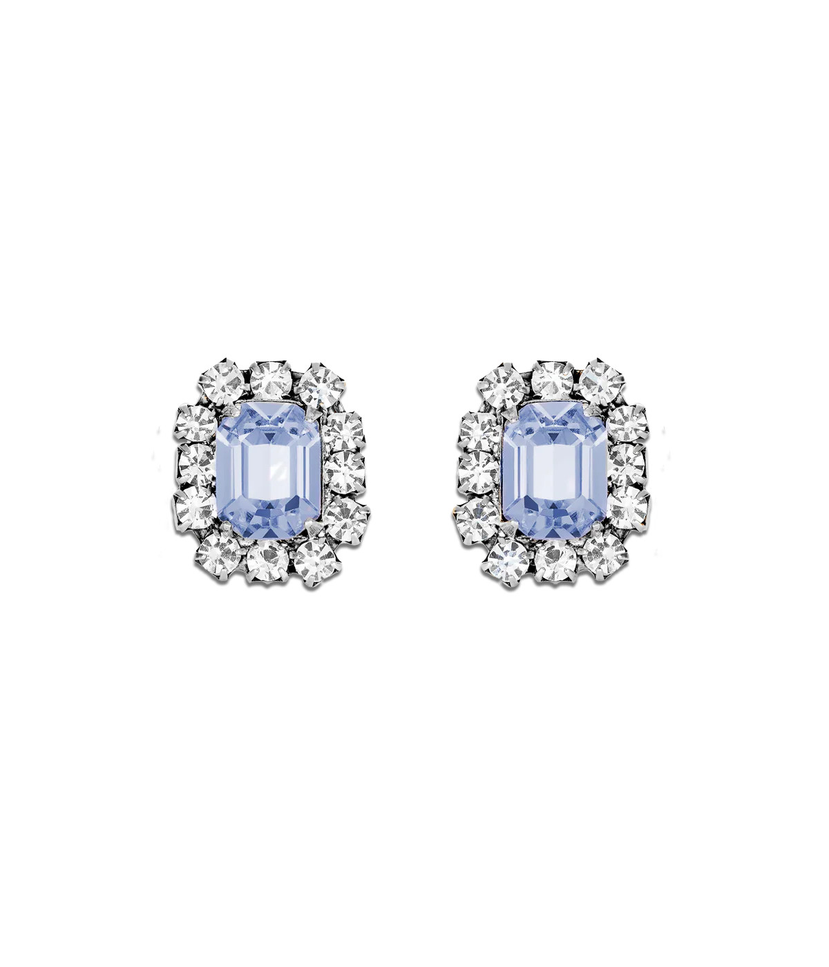 Tati Studs in Light Sapphire | Loren Hope Designs