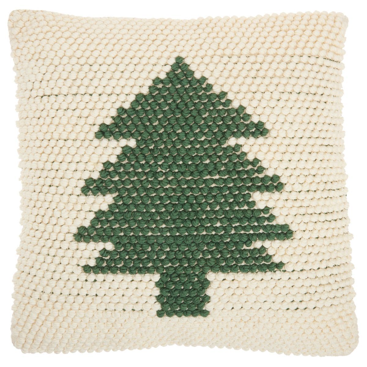 20"x20" Oversize Holiday Xmas Tree Loops Indoor Square Throw Pillow - Mina Victory | Target