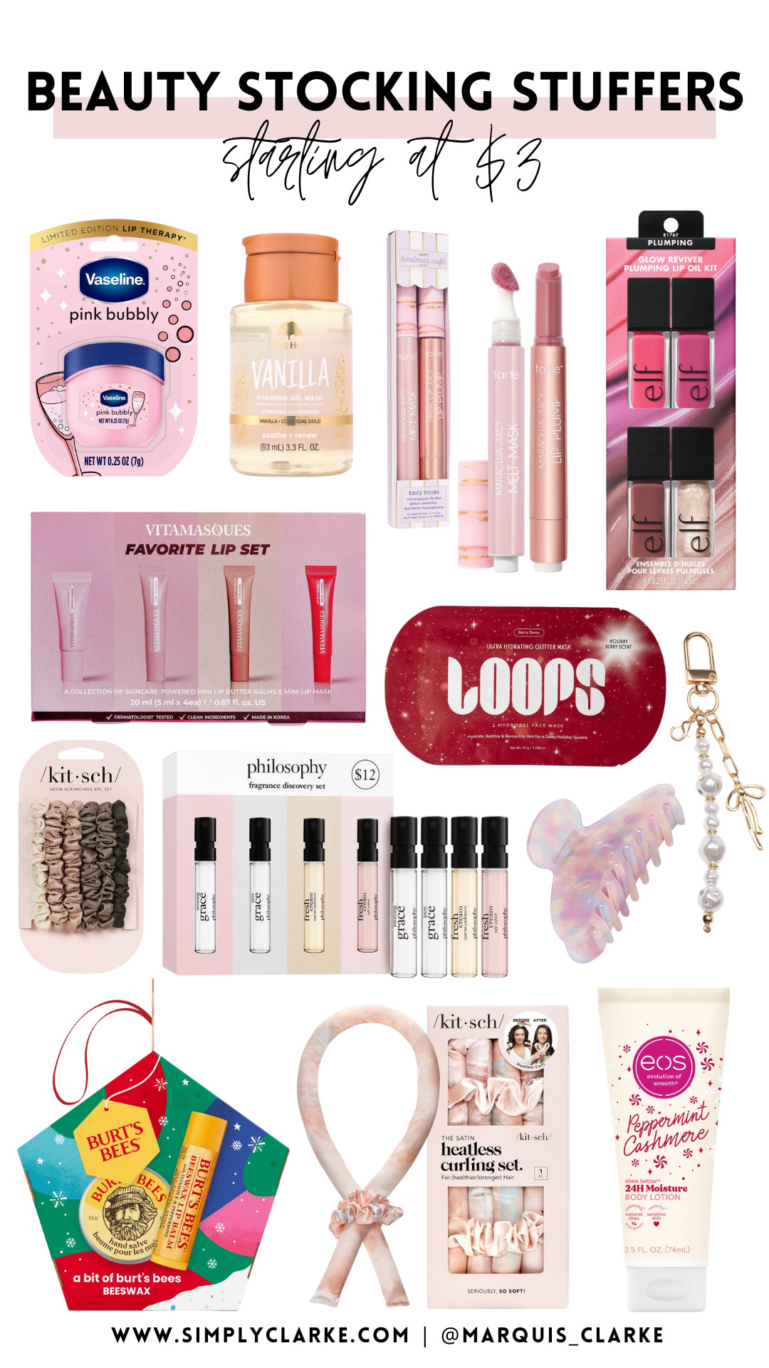 Beauty stocking stuffers from Target starting at just $3! Affordable, cute, and perfect little surprises!  

 #LTKGiftGuide #LTKHoliday #LTKBeauty