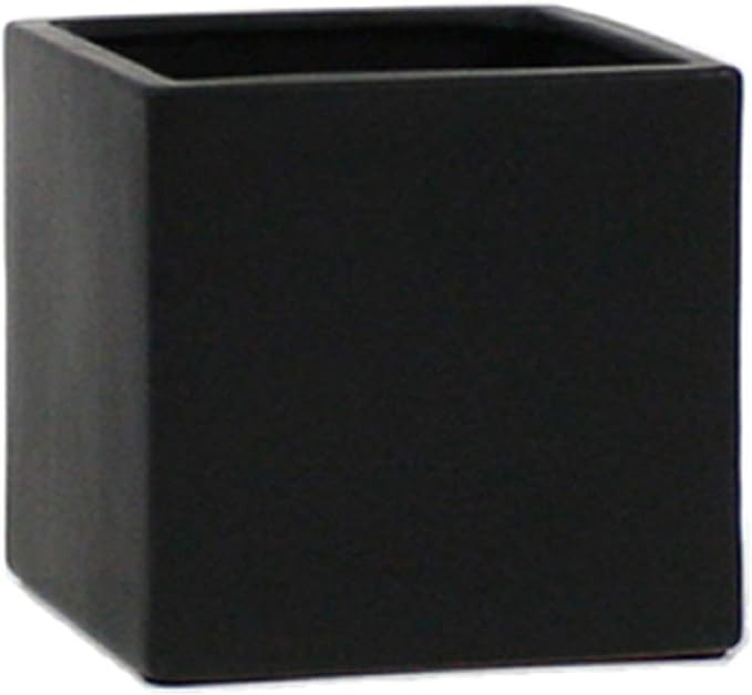 WGVI WGV Ceramic Cube Vase Width 6.5" Height 6" (Fits 6" Pot) Elegant Modern Block Square Floral ... | Amazon (US)