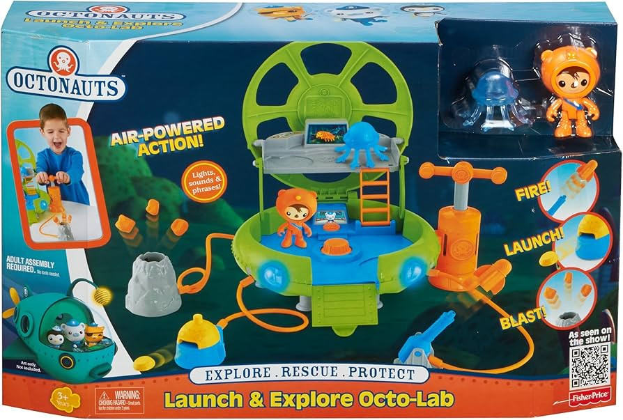 Fisher-Price Octonauts Launch and Explore Octo-Lab | Amazon (US)