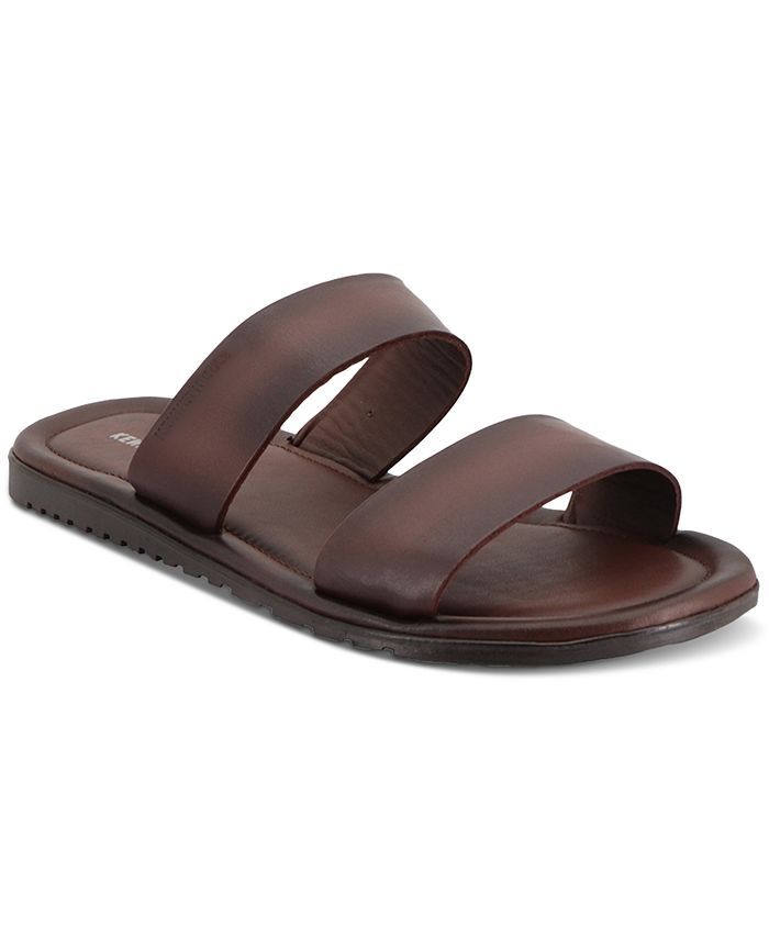 Kenneth Cole New York Men's Luca Two-Band Slip-On Sandals & Reviews - All Men's Shoes - Men - Mac... | Macys (US)