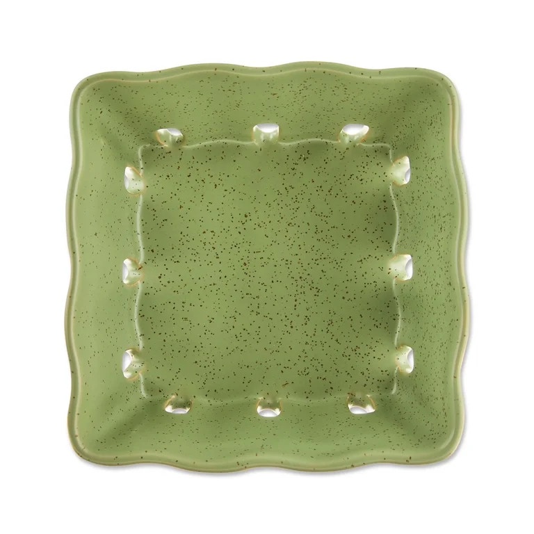 Ceramic Berry Basket, Green, 5" x 3", Easter by Way To Celebrate | Walmart (US)