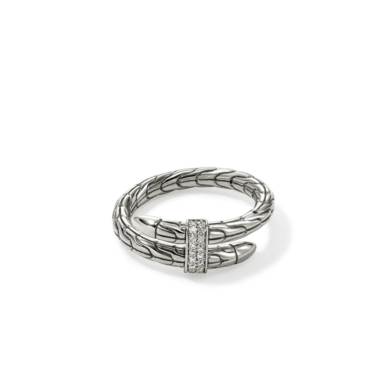 Spear Ring, Sterling Silver, Diamonds|RBP986802DI | John Hardy