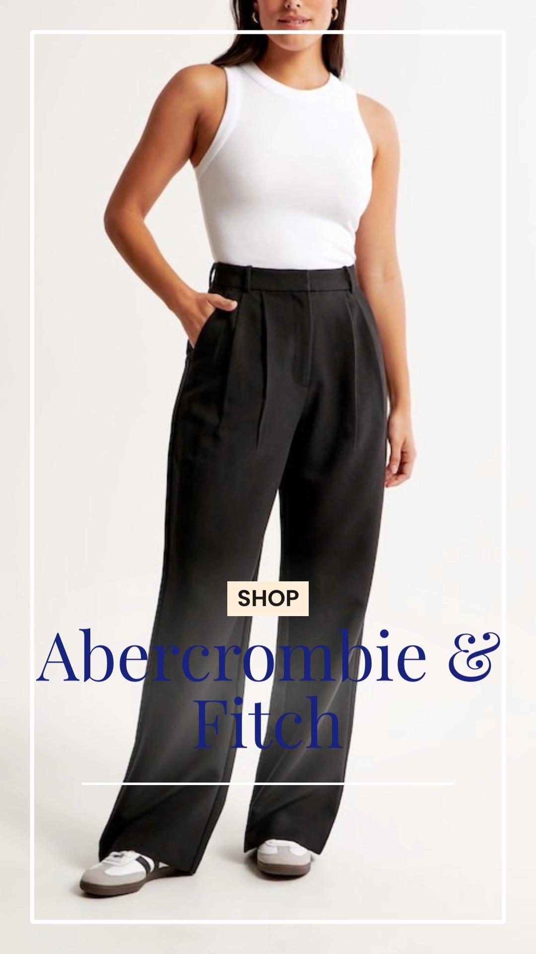 A&F Sloane Tailored Pant curated on LTK