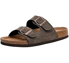 CUSHIONAIRE Women's Lane Cork Footbed Sandal with +Comfort | Amazon (US)