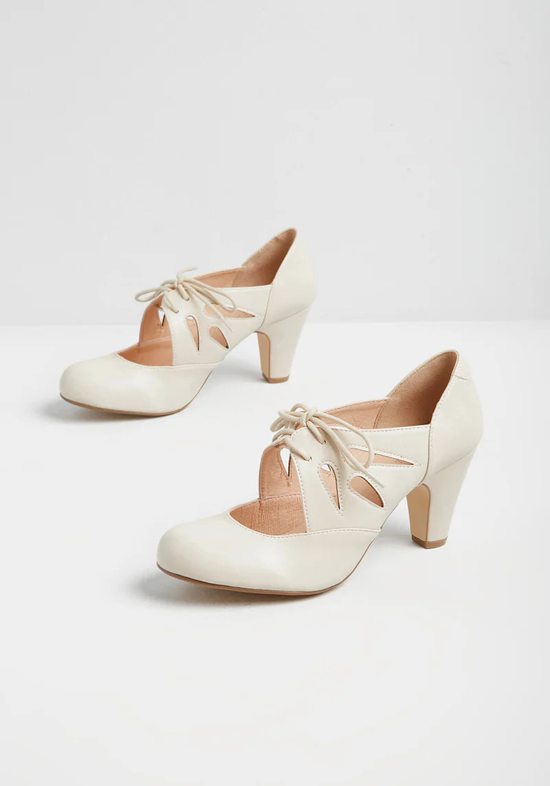 Ongoing Edge Lace-Up Heel | ModCloth