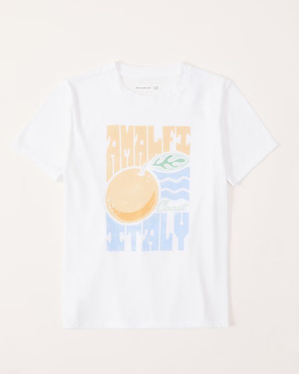 oversized italy graphic tee | Abercrombie & Fitch (US)