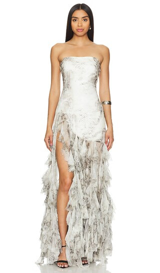 Verena Dress in Vintage Snake | Revolve Clothing (Global)