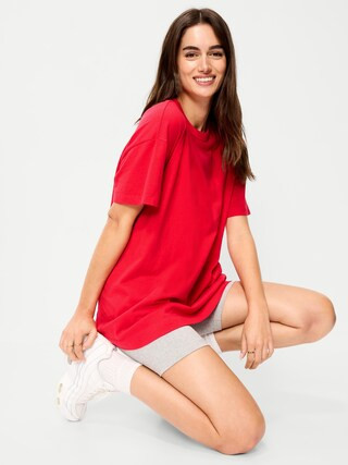 Oversized EveryWear Tunic T-Shirt | Old Navy (US)