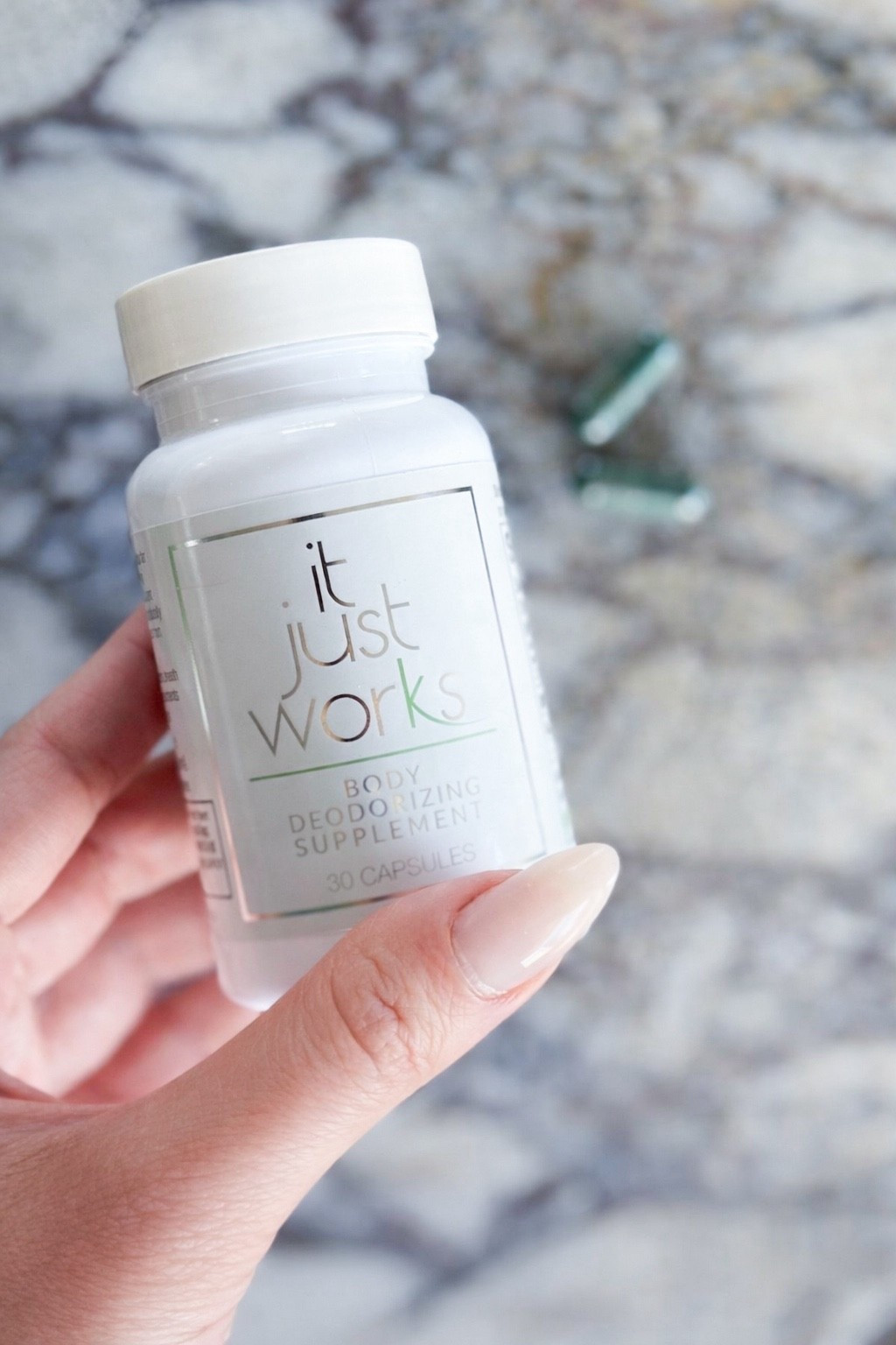 This is an internal deodorant supplement I’ve used consistently as part of my daily routine for the last year. It works from the inside to help support internal balance & reduce odor at the source, rather than masking anything topically. I like that it’s simple, easy to take, & doesn’t require cycling on & off. It’s one of those quiet wellness staples that you don’t think about once it’s working, which is exactly what I want.

it just works supplement-internal deodorant supplement-body deodorizing supplement-inside out wellness-internal odor support-daily wellness supplement-gut balance support-non topical deodorant-women wellness routine-clean supplement capsules-body balance support-digestive wellness-confidence support supplement-long term wellness-use everyday supplement-natural internal deodorant-health routine essentials

#LTKselfcare #LTKmorningroutine #LTKmomlife