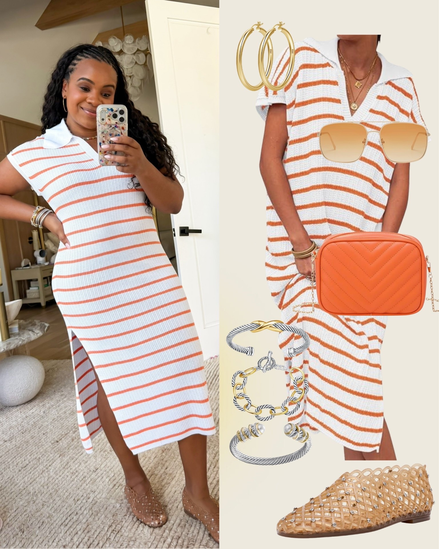 Summer staple dress!! 🤩 Comes in so many colors and is so flattering! 

#LTKootd #LTKSaleAlert #LTKMidsize