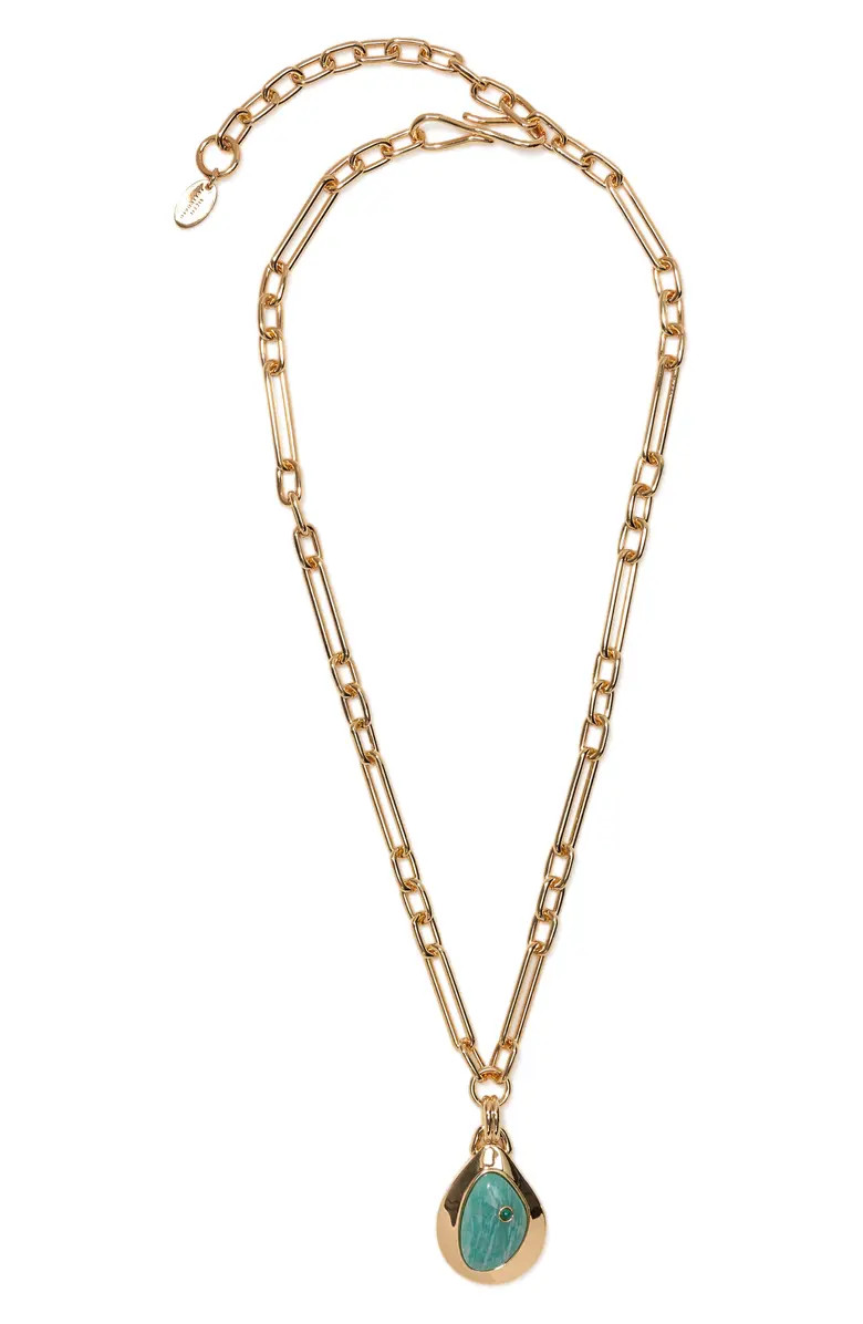 Pond Amazonite Pendant Necklace | Nordstrom