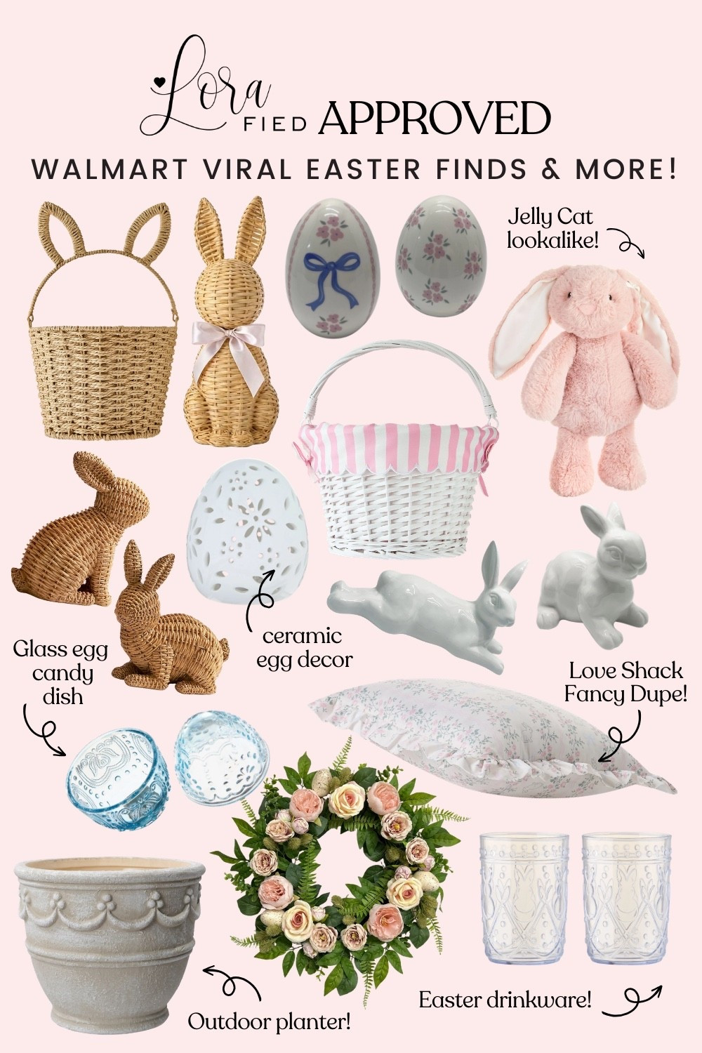 LORAfied Approved Walmart Easter Finds! These are currently going viral for how good they are😍

walmart home decor, walmart easter decor, easter finds, easter home decor, easter basket#LTKspring #LTKspringtrends

#LTKHome